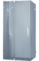 Душевой уголок BRAVAT Vega без поддона одна распашная дверь 1200x800x2000 (BS120.3111A) BS120.3111A