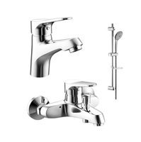 Комплект для ванной комнаты Bravat Eco 3 в 1  (F00313C) F00313C
