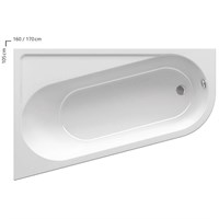 Акриловая ванна Ravak Chrome 160х105 Левая  (CA51000000) CA51000000