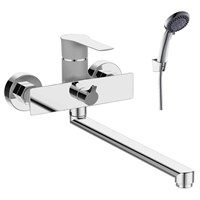 Смеситель Rossinka RS35-32PC универсальный с поворотным изливом, хром RS35-32PC