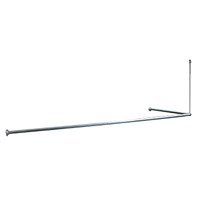 Угловой карниз для ванной комнаты IDDIS глянцевый хром (050A200I14) 050A200I14