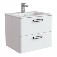 Тумба с раковиной IDDIS Brick 60 подвесная белая (BRI60W0i95K) BRI60W0i95K