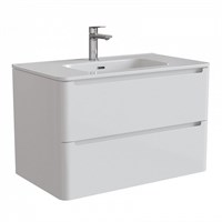 Тумба с раковиной IDDIS Edifice 80 подвесная белая (EDI80W0i95K) EDI80W0i95K
