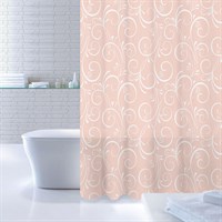 Штора для ванной комнаты 180*200 см полиэстер Breeze Totem White-Pink IDDIS 530P18Ri11 (530P18Ri11) 530P18Ri11