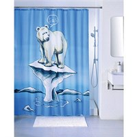 Штора для ванной комнаты 200*180 см полиэстер polar bear IDDIS SCID180P (SCID180P) SCID180P