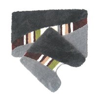 Набор ковриков для ванной комнаты 50*80+50*50 см акрил ID taormina MID170AS (MID170AS) MID170AS