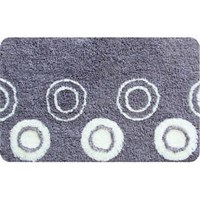 Коврик для ванной комнаты 50*80 см акрил Chequers silver IDDIS 431A580I12 (431A580I12) 431A580I12