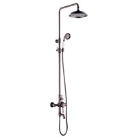 Душевая система Lemark Peretto LM6362RB, черный кофе LM6362RB