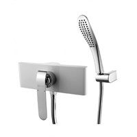 Смеситель Lemark Melange LM4903CW для душа, белый LM4903CW
