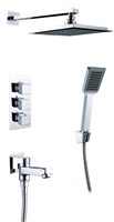 Душевая система Timo Tetra-thermo 3-х режимная с термостатом (SX-0199/00SM chrome) SX-0199/00SM