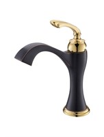 Смеситель для раковины Timo Unari (7501/04F black antique) 7501/04F