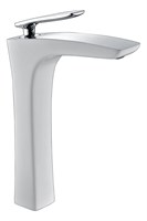 Смеситель для раковины Timo Helmi (4011/00-16F chrome white) 4011/00-16F