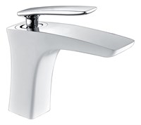 Смеситель для раковины Timo Helmi (4061/00-16F chrome/white) 4061/00-16F
