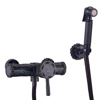 Гигиеническим душ Lemark Jasmine, LM6618ORB, со смесителем, черная бронза LM6618ORB