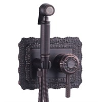 Гигиенический душ Lemark Jasmine, LM6619ORB, со смесителем, черная бронза LM6619ORB