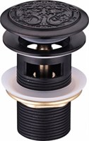 Донный клапан Lemark Jasmine LM6680ORB, Click-clack 1 1/4, с переливом, черная бронза LM6680ORB