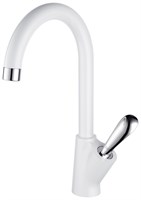 Смеситель D&K Venice Baciano DA1032456 для кухни, белый DA1032456