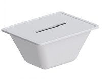 Контейнер для ванны AM.PM Gem W90A-070-070W-C с крышкой W90A-070-070W-C