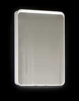Зеркало-шкаф RAVAL Pure 60 Белый с подсветкой универсальный Pur.03.60/W (Pur.03.60/W)