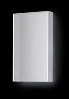 Зеркало-шкаф RAVAL Kub 40 белый универсальный Kub.03.40/W (Kub.03.40/W) Kub.03.40/W