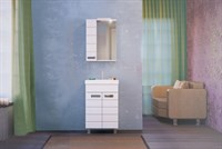 Зеркало-шкаф RAVAL Kub 50 белый с подсветкой Kub.03.50/W (Kub.03.50/W) Kub.03.50/W