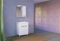 Тумба RAVAL Kub 60 напольная белая Kub.01.60/N/W (Kub.01.60/N/W) Kub.01.60/N/W