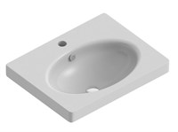 Раковина Raval Next 60 F01 Белая NXT60SLWB01 (NXT60SLWB01) NXT60SLWB01