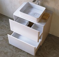 Тумба под раковину Raval Pure 75 Pur.01.75/N/W (Pur.01.75/N/W) Pur.01.75/N/W