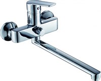 Смеситель для ванны RUSH Balearic BA3935-51 с душем длинный излив хром (BA3935-51) BA3935-51