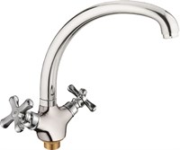 Смеситель для кухни RUSH Bianki BI7650-27 высокий хром (BI7650-27) BI7650-27
