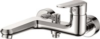 Смеситель для ванны RUSH Devon DE7535-44 с душем короткий излив хром (DE7535-44) DE7535-44