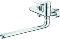 Смеситель для ванны RUSH Devon DE7535-51 с душем длинный излив хром (DE7535-51) DE7535-51