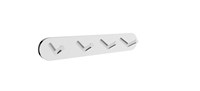 Планка настенная широкая 4 крючка RUSH Bianki (BI76241) BI76241