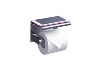 Держатель туалетной бумаги с полкой RUSH Edge ED77141 Chrome (ED77141 Chrome) ED77141 Chrome