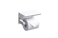 Держатель туалетной бумаги с полкой RUSH Edge ED77141 White (ED77141 White) ED77141 White