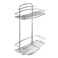 Полка двухъярусная прямая, проволока стальная, 12, Milardo, 212W020M44 (212W020M44) 212W020M44