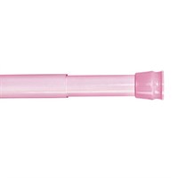 Карниз для ванной комнаты, 110-200 см, розовый, Milardo, 013A200M14 (013A200M14) 013A200M14