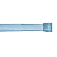 Карниз для ванной комнаты, 110-200 см, голубой, Milardo, 011A200M14 (011A200M14) 011A200M14