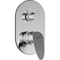 Смеситель встраиваемый в стену Bravat Drop  (P69190C-RUS) P69190C-RUS