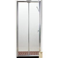 Душевая дверь BRAVAT Drop в нишу одна складная дверь 1000x2000  (BD100.4120A) BD100.4120A