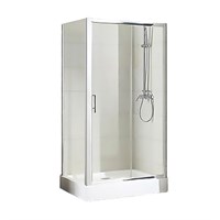 Душевой уголок BRAVAT Drop без поддона одна раздвижная дверь 1200x800x2000  (BS120.3100A) BS120.3100A