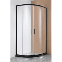 Душевой уголок BRAVAT BLACKLINE 900х900х2000  (BS090.1201B) BS090.1201B