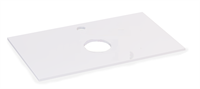 Столешница RAVAL Frame 60 Белая  (Fra.06.60/W) Fra.06.60/W