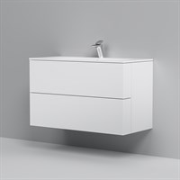 Тумба под раковину Am.Pm Spirit V2.0 101 подвесная Белая  (M70AFHX1002WG) M70AFHX1002WG