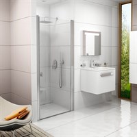 Душевые двери Ravak Chrome CSD1-90 белый  (0QV70100Z1) 0QV70100Z1