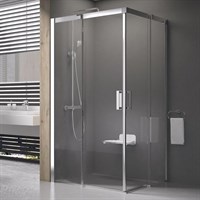 Душевой уголок прямоугольный Ravak Matrix MSRV4-80 блестящий+транспарент  (1WV44C00Z1) 1WV44C00Z1