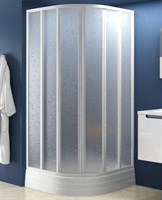 Душевой уголок полукруглый Ravak Supernova SKKP6-90 белый+грейп  (32070100ZG) 32070100ZG
