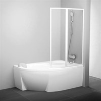 Шторка для ванны Ravak VSK2 Rosa 140 P транспарент  (76P70100Z1) 76P70100Z1