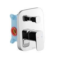 Смеситель настенный с переключателем Ravak 10°Free TD F 065.00 для R-box  (X070136) X070136