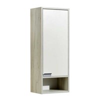 Шкаф - колонна Aquaton Флай 1-створчатый белый, дуб крафт R  (1A237903FAX1R) 1A237903FAX1R
